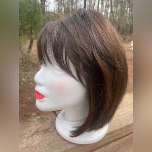 GOGO Dark Brown Women's Synthetic Wig. Real Cute